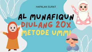 Surat Al Munafiqun diulang 20x metode ummi. Juz 28. Background Roblox #roblox Pak Bejo #robloxgames