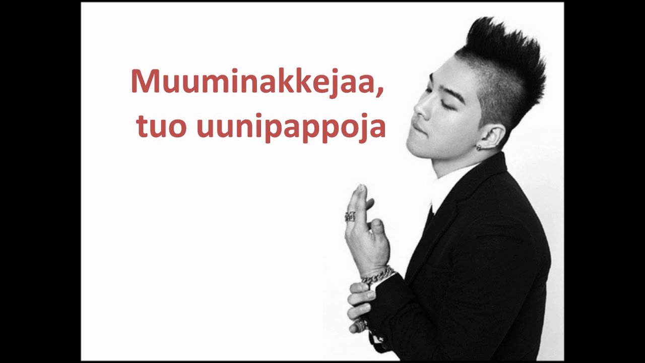 K-pop in Finnish (BIGBANG version)