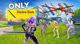 Blade Only Challenge No weapons PUBG MOBILE