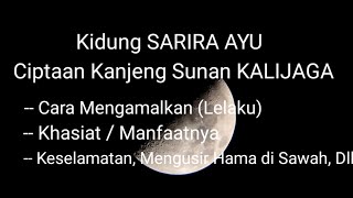 Kidung Sarira Ayu Ciptaan Sunan Kalijaga untuk Keselamatan dan Mengusir Hama di Sawah
