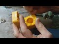 Разрезание  резиновой  #пресс-формы , способ 2 / Cutting rubber mold, method 2