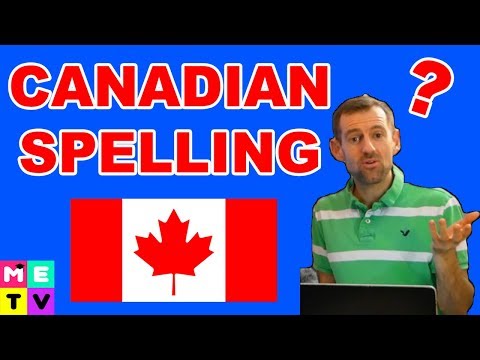 Canadian Spelling