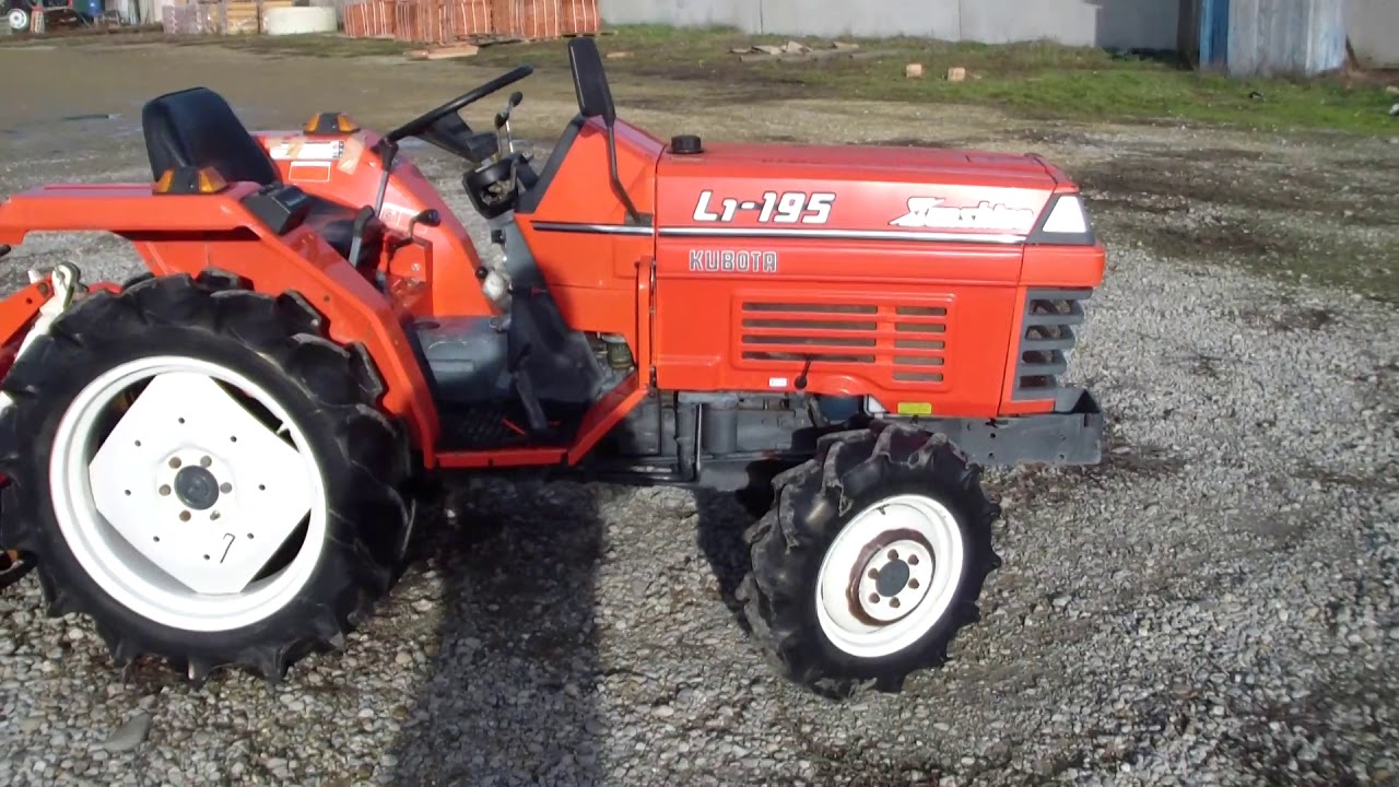 Kubota L1 195 (Родная краска) Родные моточасы 700 м/ч.