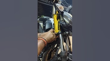 Apache 1604v  golden wrap on suspension