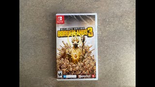Borderlands 3: Ultimate Edition Switch Unboxing