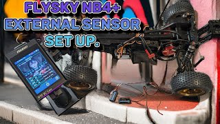 Flysky NB4+ external sensor set up
