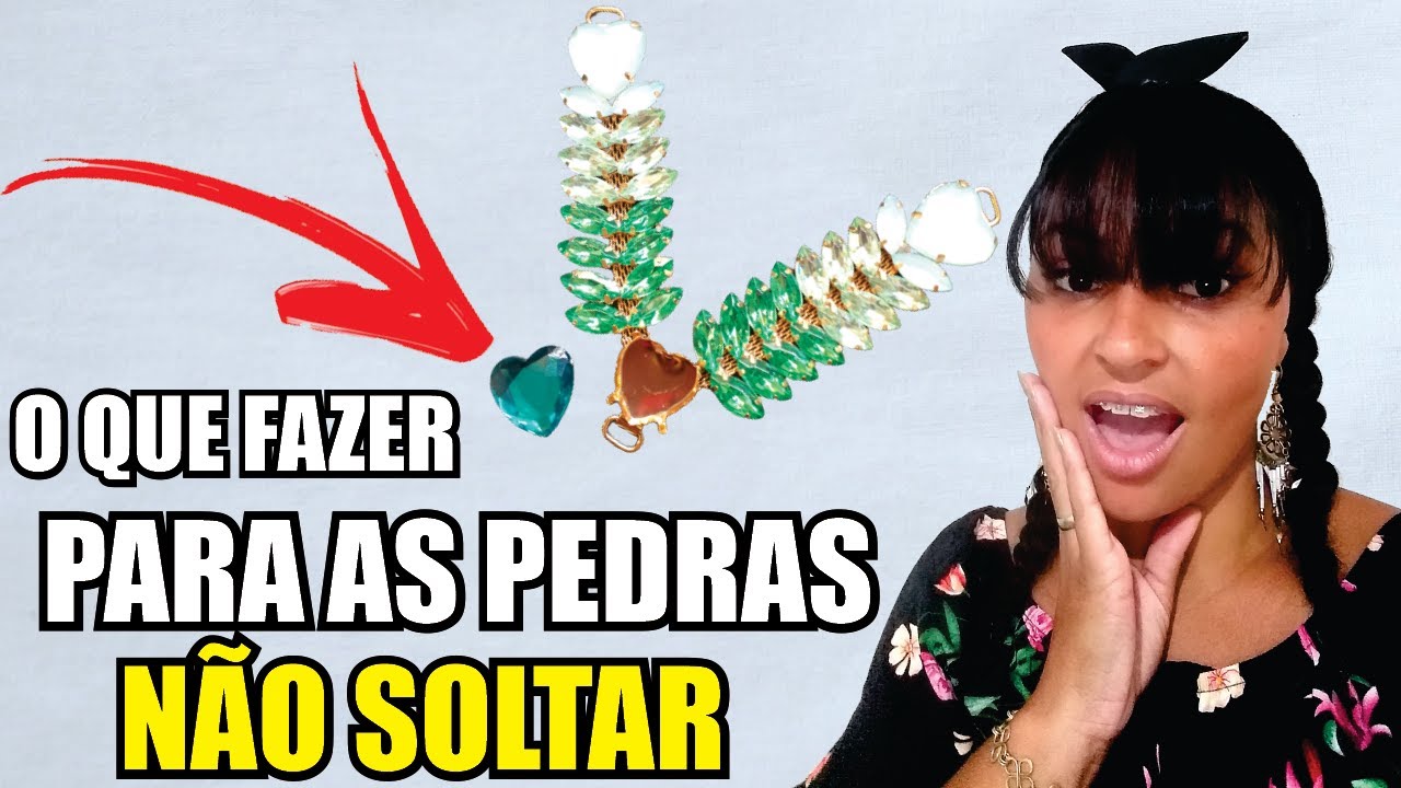 CABEDAL CAINDO as PEDRAS como FAZER as PEDRAS do CABEDAL PARA de SOLTAR SEM COSTURAR