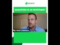 Is Marketing an investment?