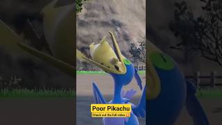 Poor Pikachu 😳 I didn't know this Cramorant form #Pokemon #Pikachu #Gaming