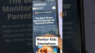 Monitor and Control Your Kids Smartphone With OneMonitar App | Best Parental Control App #shorts