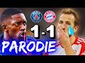 🎵 PSG contre BAYERN 1-1 | Parodie C1 🎵