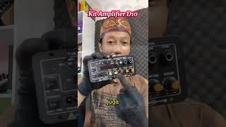 Kit amplifier bluetooth karaoke D10 #kitspeakeraktif #d10 #kitpoweramplifier #shorts
