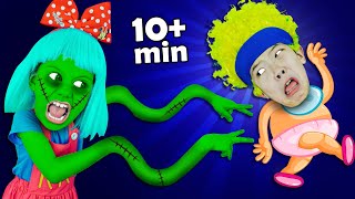 Zombie Tickle Song + More | Nursery Rhymes & Kids Songs