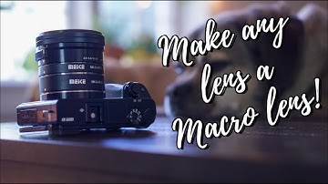 Make ANY E-Mount Lens A Macro Lens! (2018)