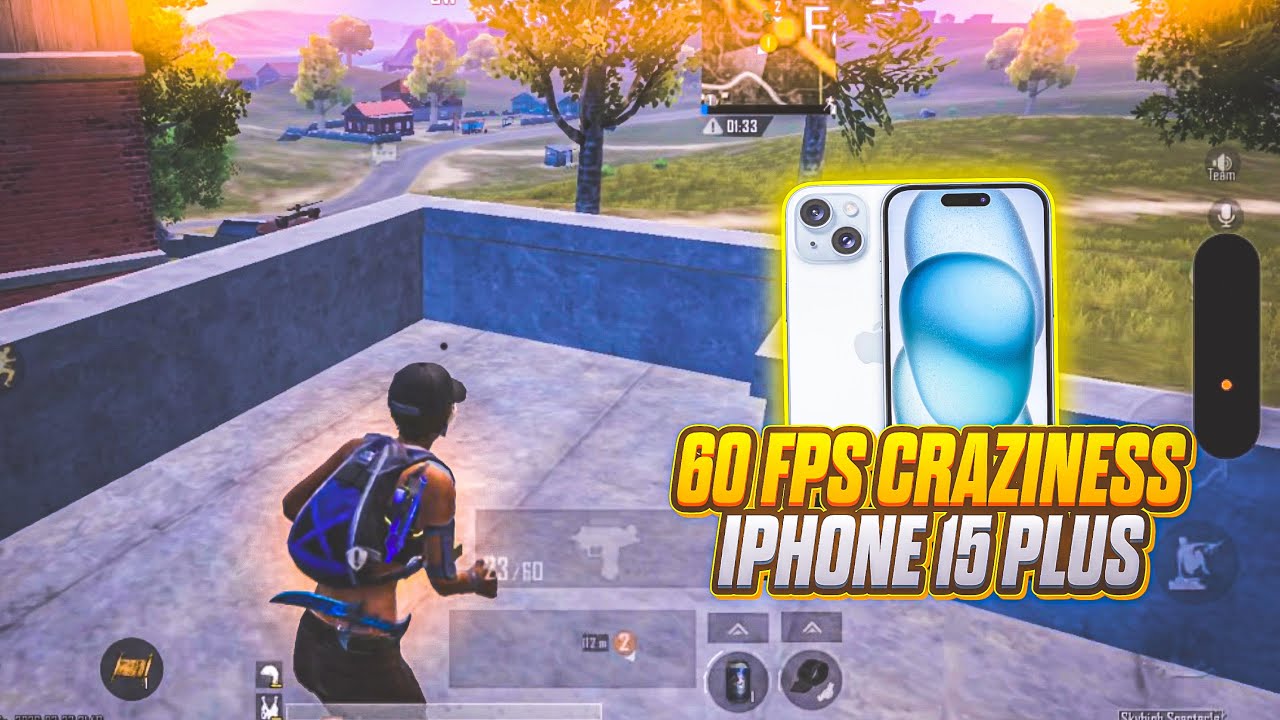 60 FPS CRAZINESS ON iPHONE 15 🔱
