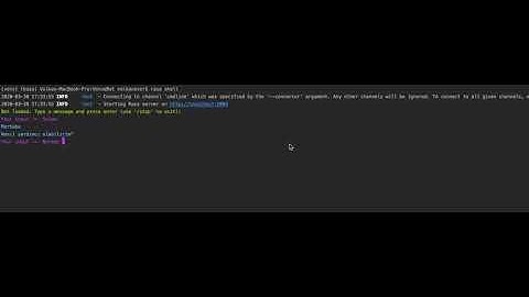 Rasa Chatbot Prototype.