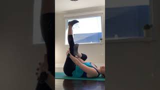 Redhead Girl Quick Yoga Challenge
