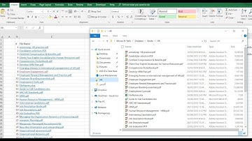 الحصول على أسماء ملفات من مجلد عن طريق الإكسل