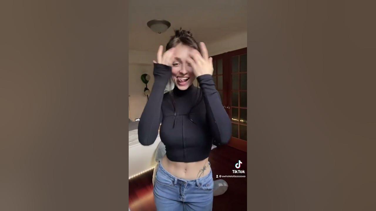 TikTok Dance Short 🖤 By awholelottazozo shorts YouTube