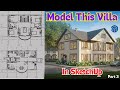 House Modelling  2D[DWG] to 3D Part 3