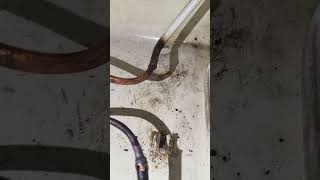 copper with metal pipe welding