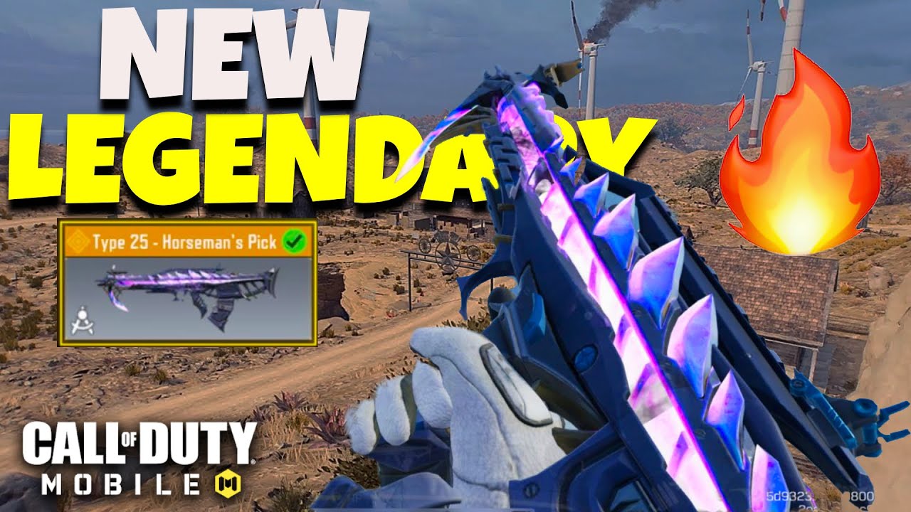 *NEW* LEGENDARY TYPE 25 HORSEMAN'S PICK GAMEPLAY | SOLO VS SQUAD | CODM | SEASON 11