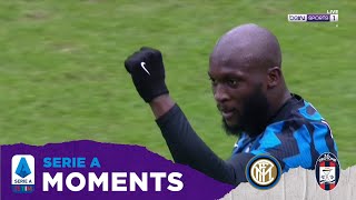 Lukaku scores 50th Inter goal vs Crotone | Serie A 20/21 Moments