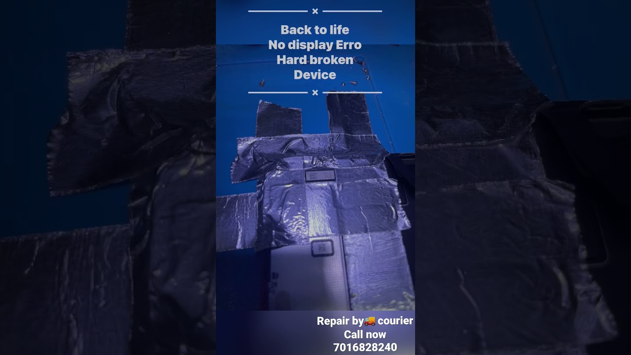 iPhone 11 hard broken repair no display important message purple to black repair your Apple product