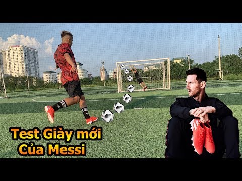 Video Thử Thách Bóng Đá Đỗ Kim Phúc trổ tài sút phạt Test... - youtube