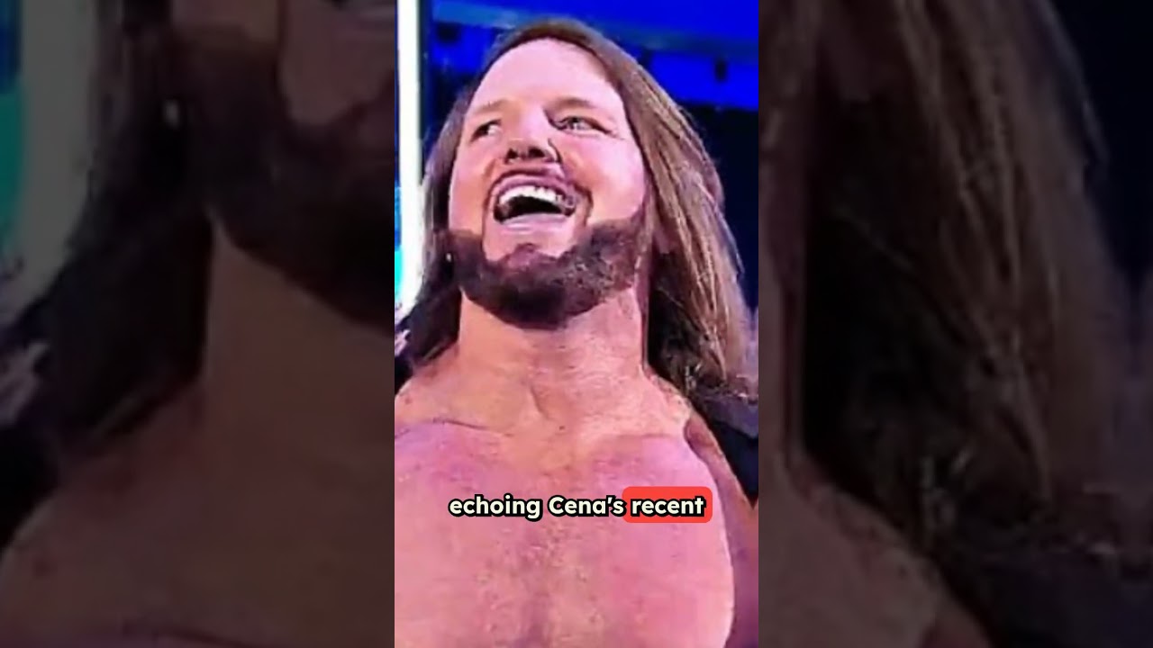 Джон Сина высоко оценил наследие Эй Джей Стайлза