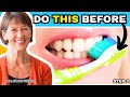 Do this before brushing your teeth  step 2 of my complete mouth care system