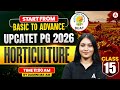 UPCATET PG 2026 Horticulture | UPCATET PG Horticulture Free Class #13 | By Damini Ma'am