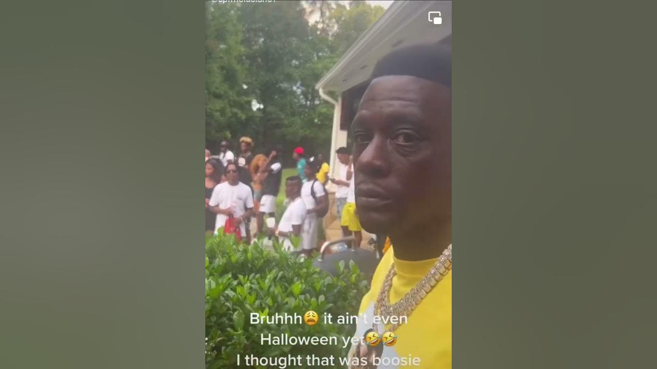 Boosie See His Twin At Party And Leaves !!!!!
