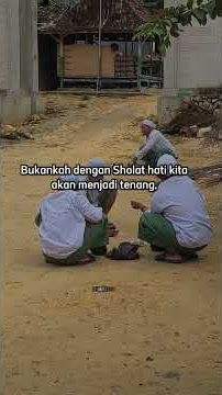 ayo sholat lah biar kita semua tenang dan bahagia
