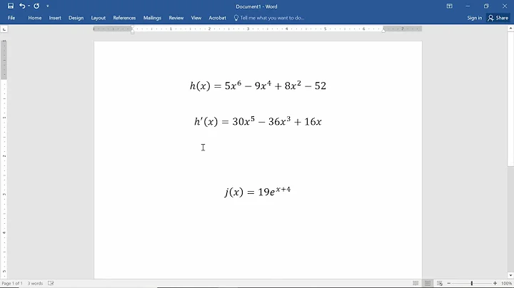 Calculus 1. Section 2.3f Basic Differentiation Rules