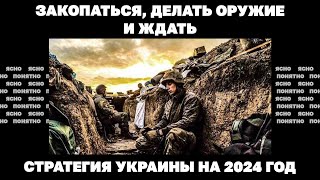 Закопаться, Делать Оружие И Ждать. Стратегия Украины На 2024 Год