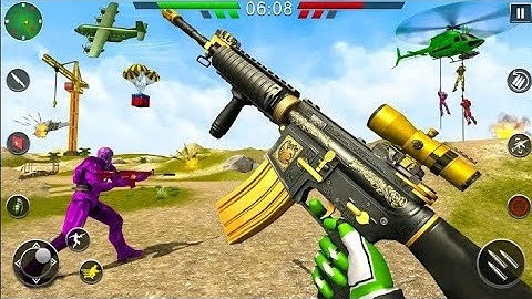 Robot FPS Shooting Strike 2 _ Android GamePlay