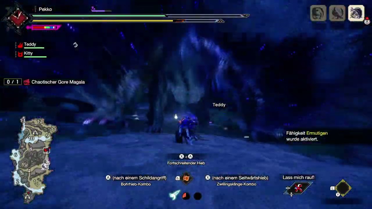 Chaotic Gore Magala enters Frenzy - Monster Hunter Rise Sunbreak Title Update 3