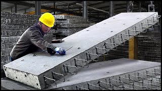 Процесс массового производства бетонного ламината! Удивительный застройщик!