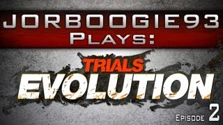 Jorboogie93 Plays: Trials Evolution - RIDE THE ROLLERCOASTER (Ep. 2)