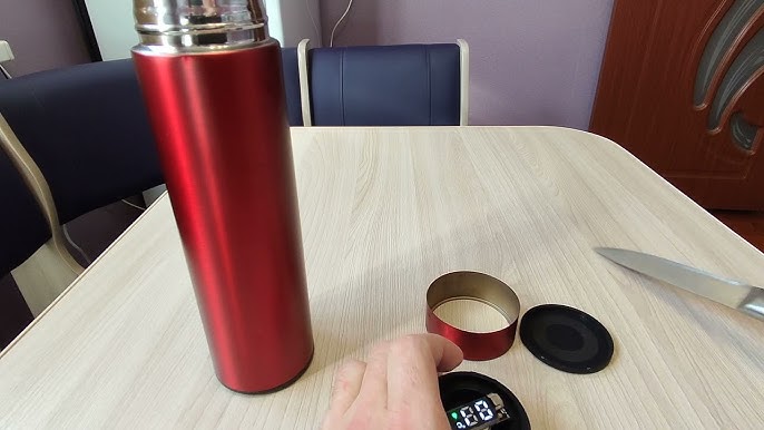 Vacuum Flask With Temperature Display Insulated - Temu