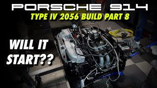 Porsche 914 VW Type IV 2056 Engine Build Part 8 Finishing Touches, 123 Distributor, First Start?