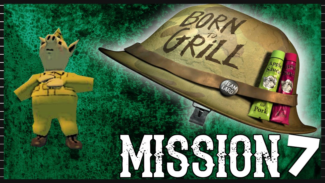 Hogs Of War: Mission 7 [Commentary] Pillbox Takeout