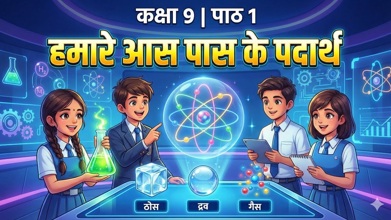 Class 9 Science Chapter 1 | हमारे आस-पास के पदार्थ | Matter in Our Surroundings | Gyanpurwale AJEET