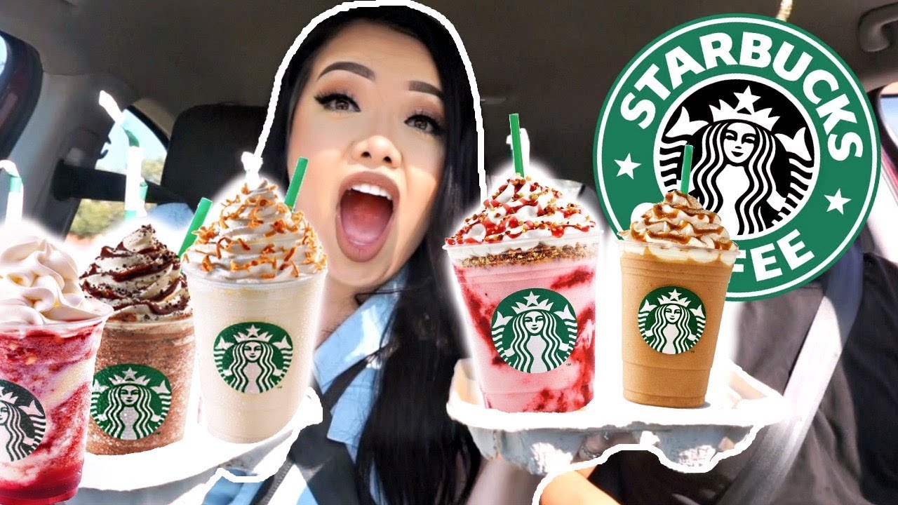 Trying My Subscribers Favorite Starbucks Drinks! | WOWWW