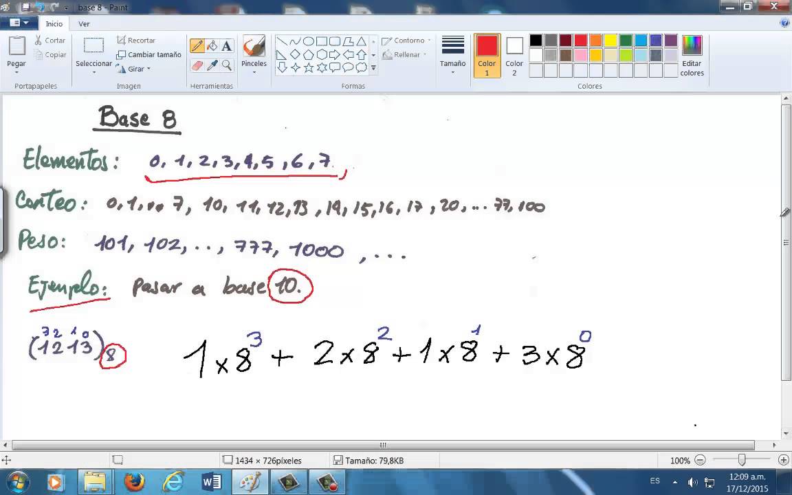 Numeros Binarios Base 8 Como Pasar De Base 8 A Base 10 Youtube