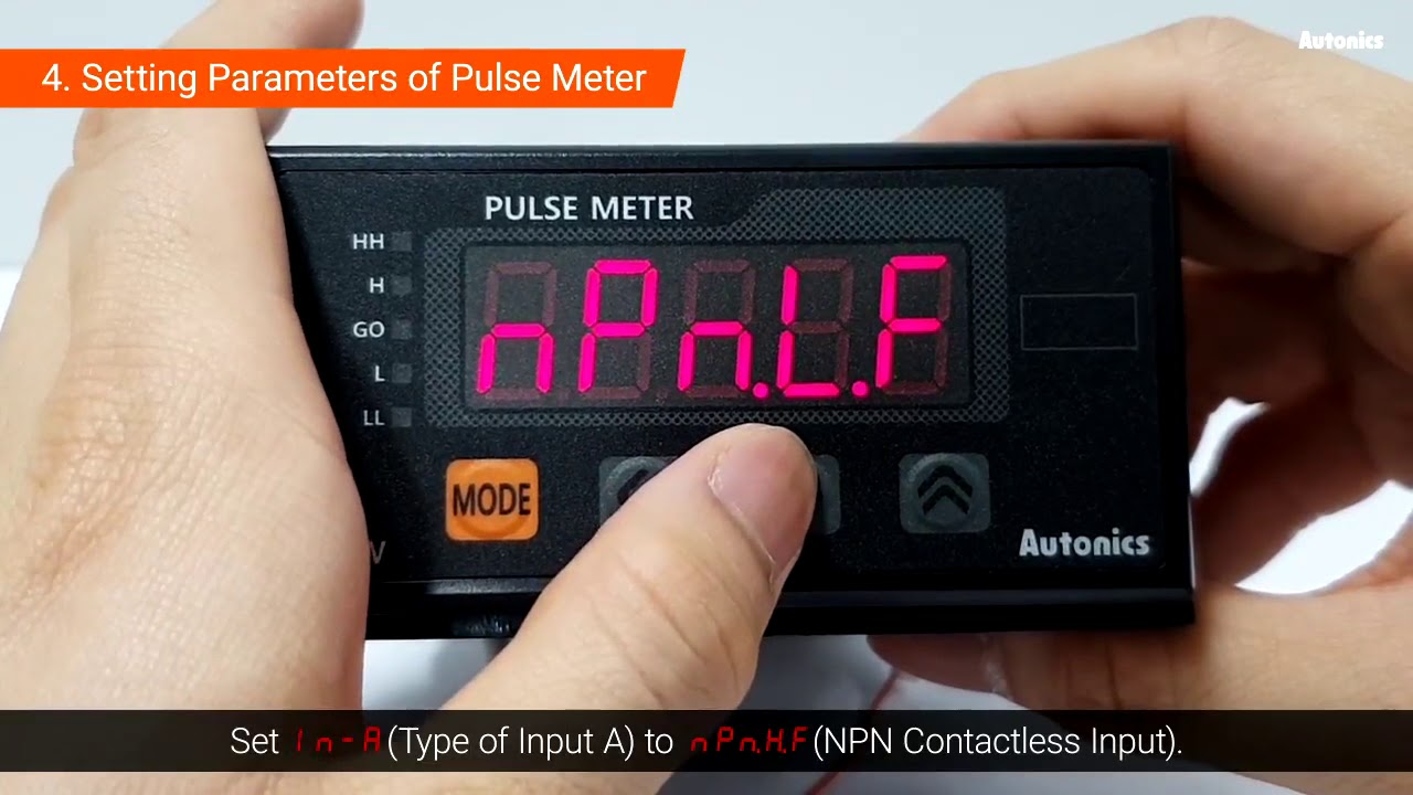 Autonics Tutorial Using Encoder & Pulse Meter RPM Measurement