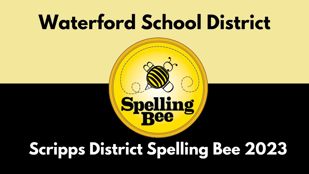 Waterford School District Scripps Spelling Bee 2023