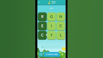 Wordbrain 2 Eco Event August 6 2021  Wordbrain 2 Eco Event Day 6