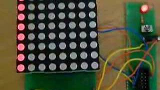 Details gDotmatrix;5 by 7 dotmatrix 3color by atmega8 Guide